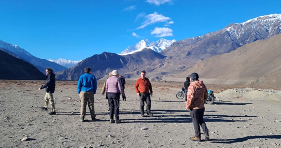 पाँच महिनामा झण्डै डेढ लाख पर्यटक मुस्ताङमा