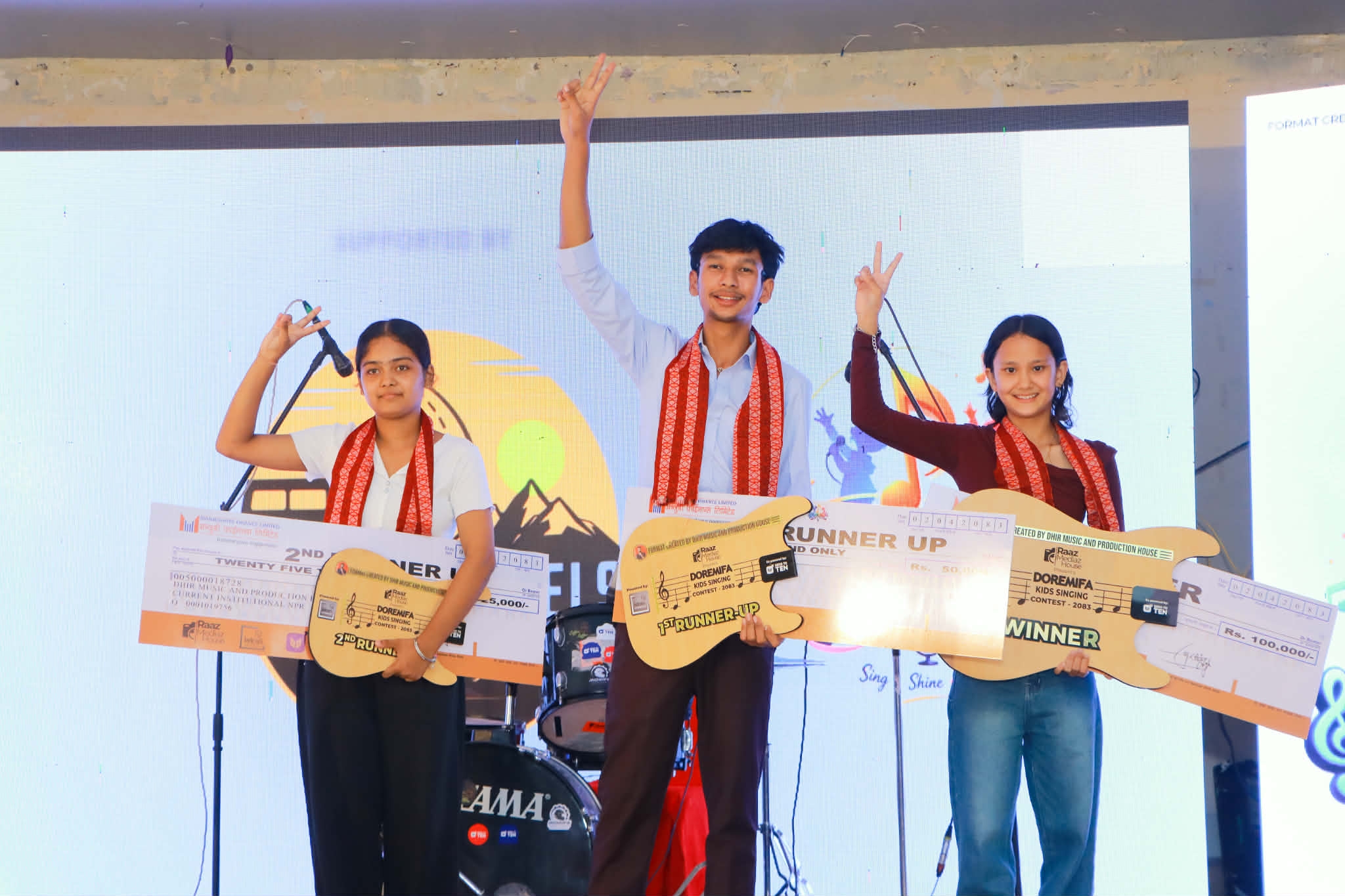 धनगढीमा डोरेमिफा किड्स सिजन–२ को ग्रान्ड फिनाले, कोरस तामाङ च्याम्पियन