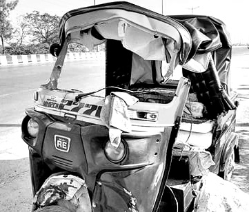 गोरखाको पालुङटारमा अटो दुर्घटना, चार जना घाइते
