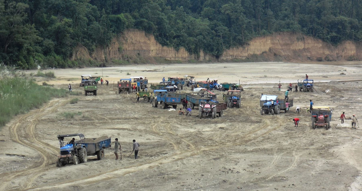 असोज १ देखि उत्खनन अनुमति, गागने खोलामा अहिले नै दोहन